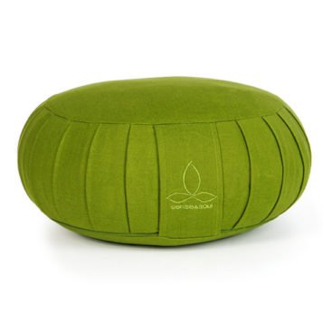 Zafu Boden Sitzkissen in der Farbe grün