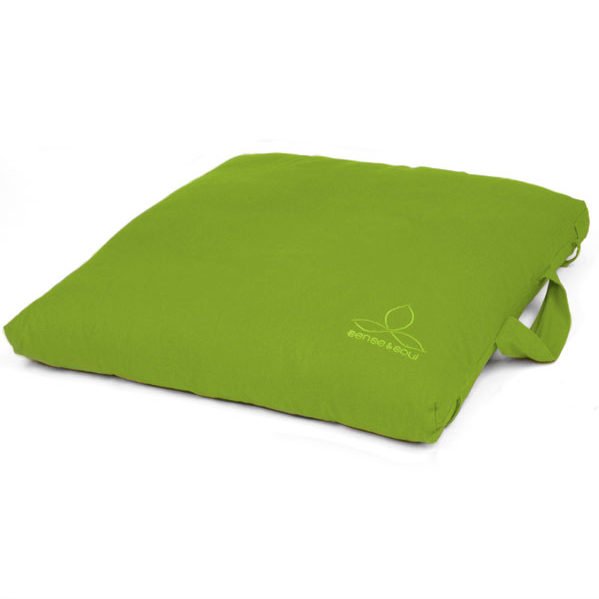 Futon Bodenmatte/ Sitzkissen in grün